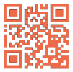 qr kod na aplikaci cerveny pruhledny | WebJET CMS QR kód