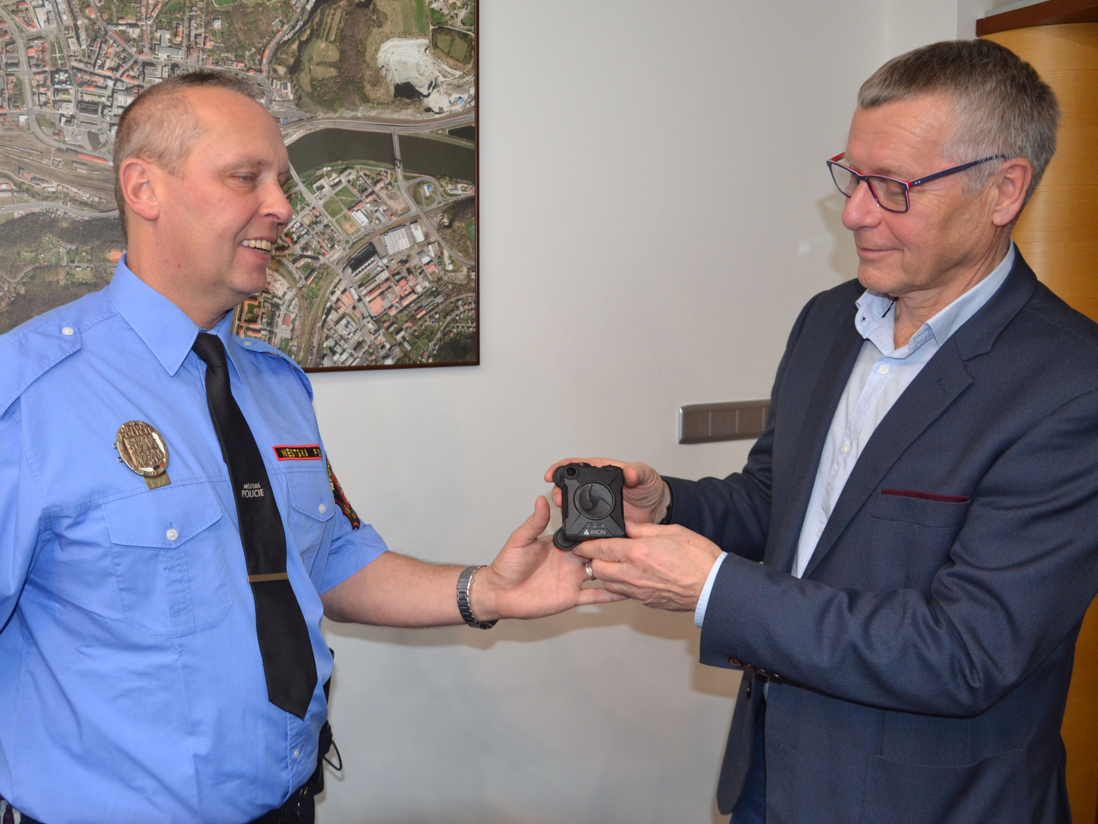 Mobilní kamery pro městskou policii