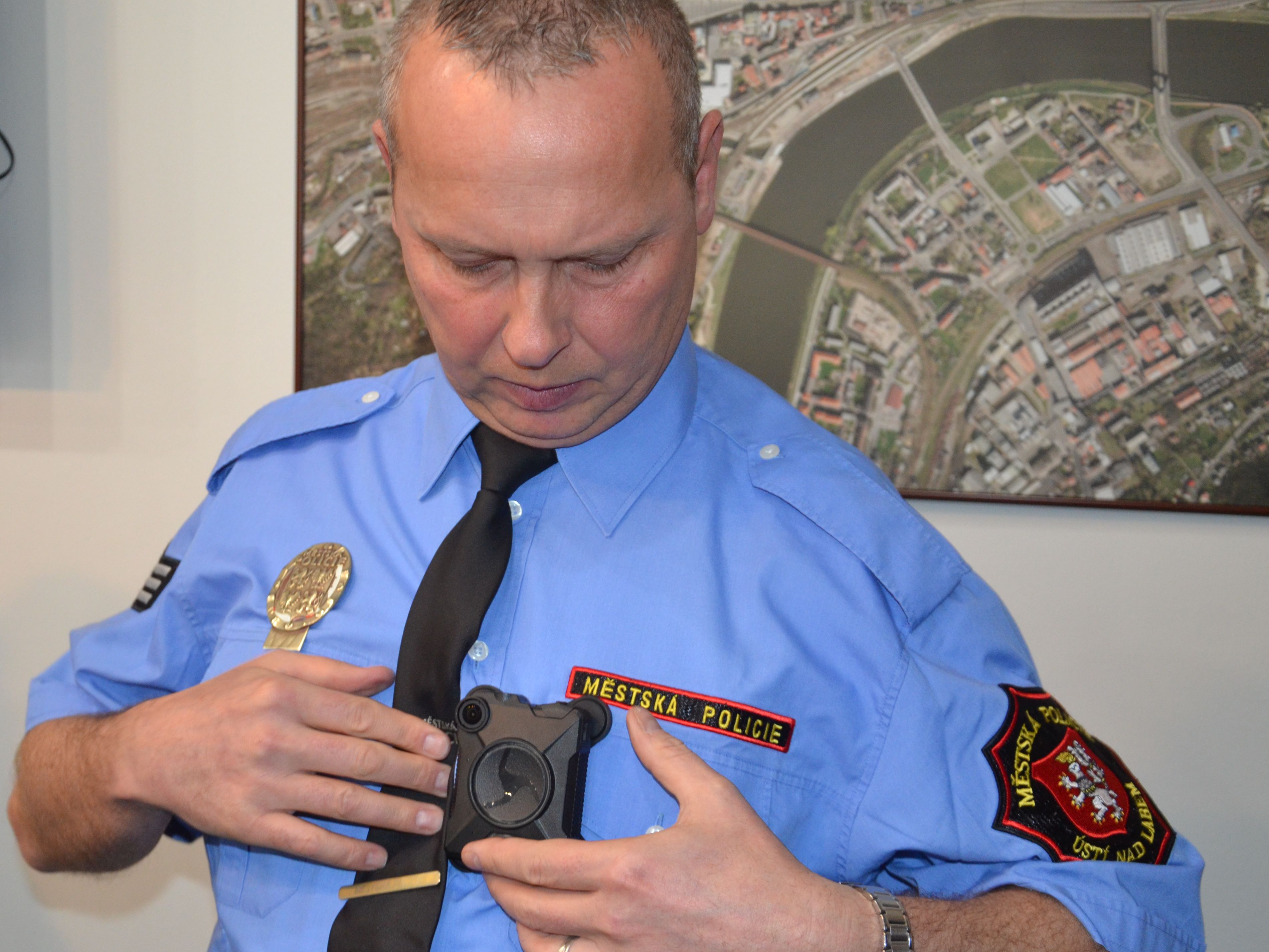 Mobilní kamery pro městskou policii