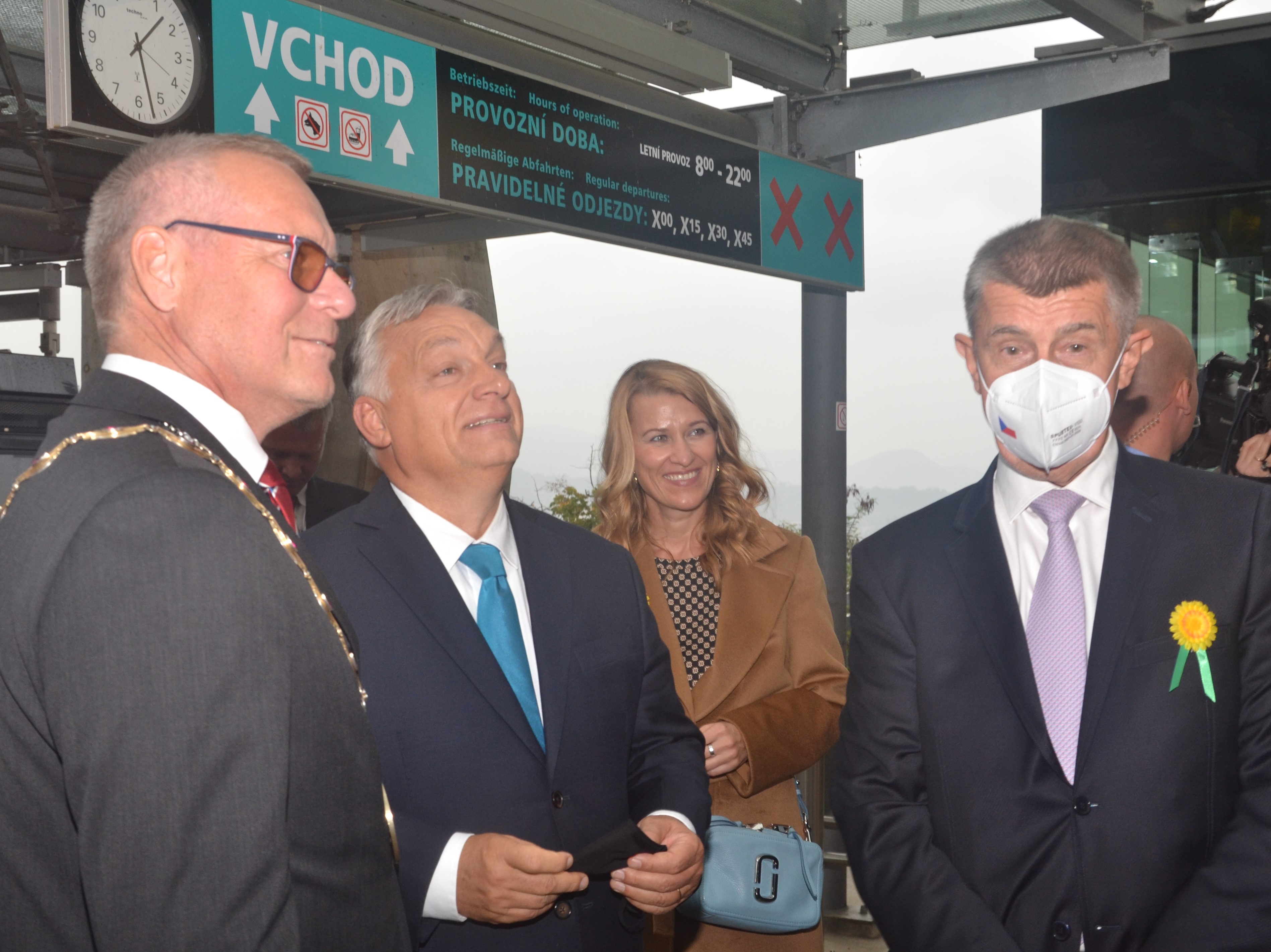 Viktor Orbán v Ústí nad Labem