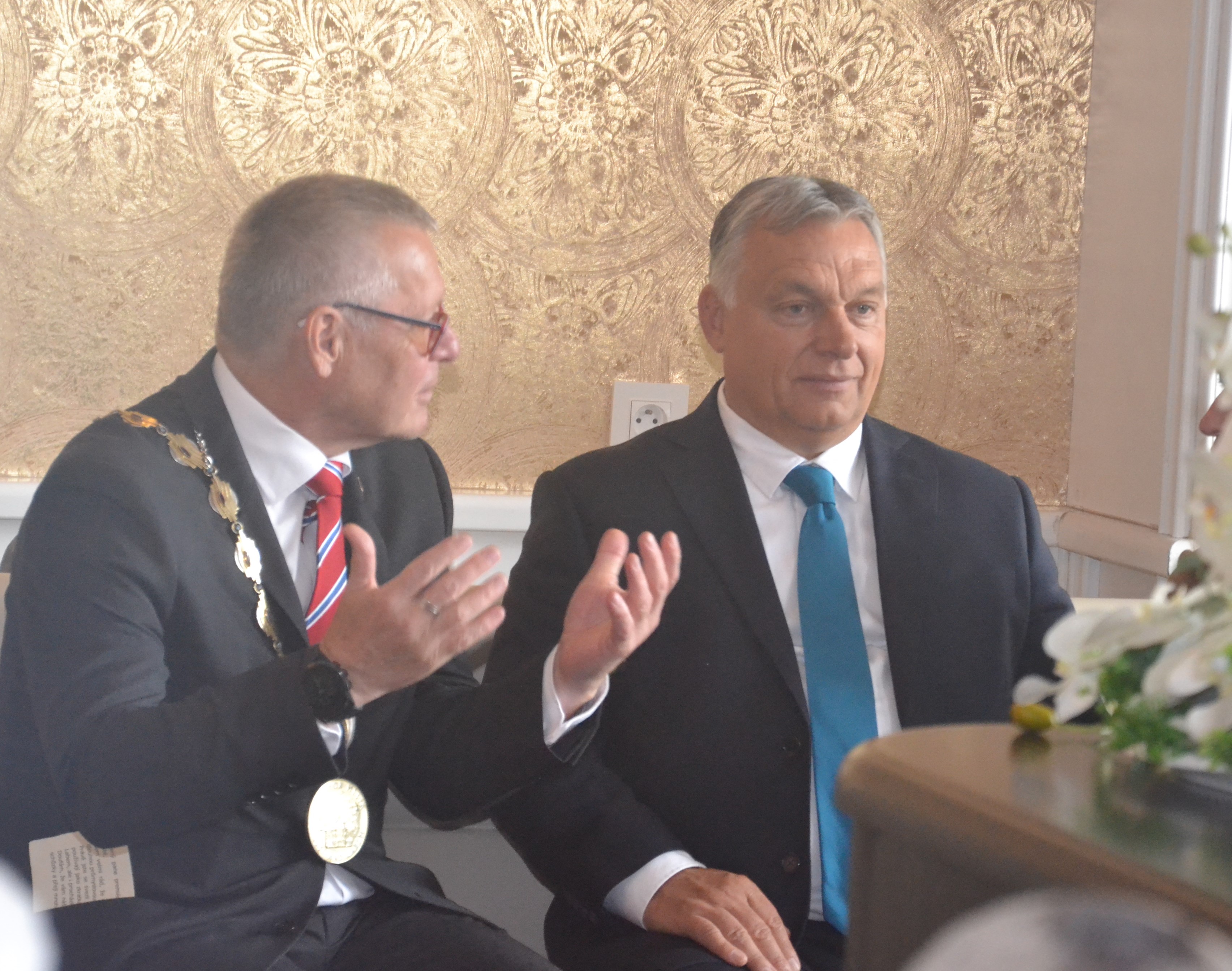 Viktor Orbán v Ústí nad Labem