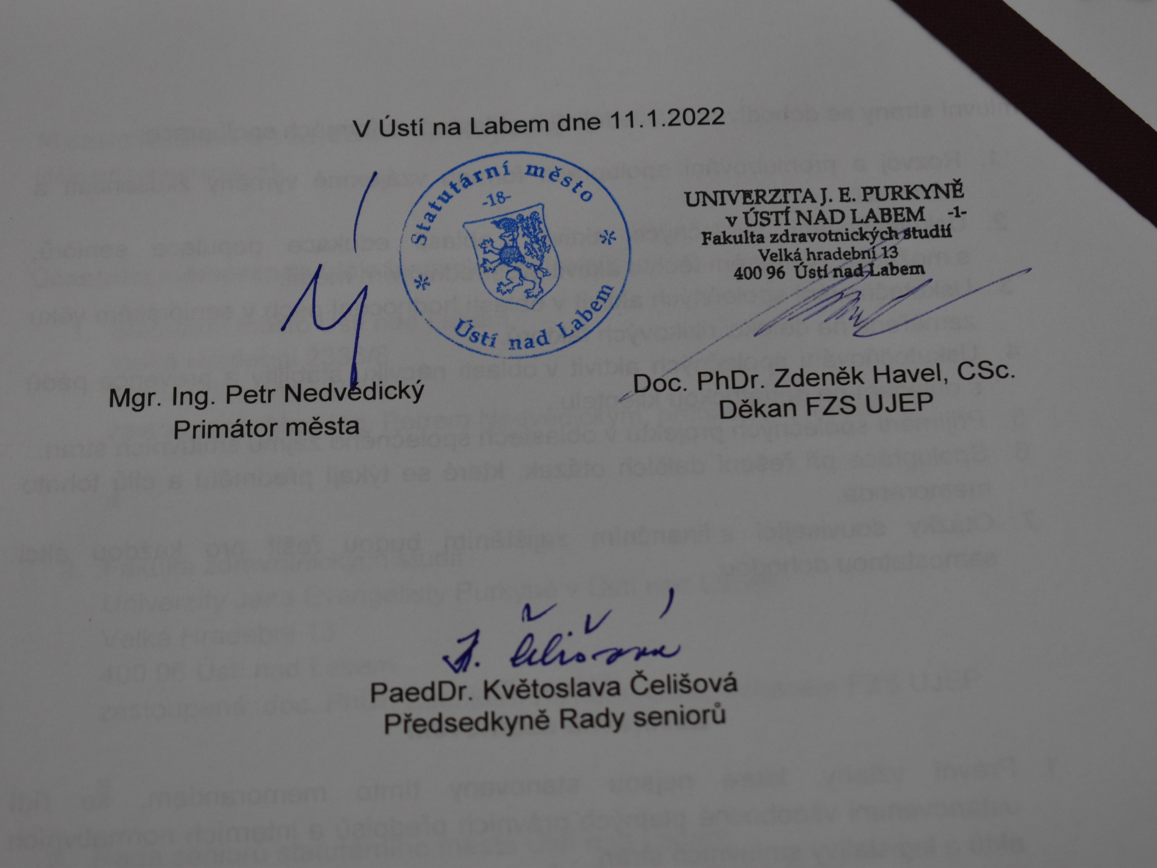 Memorandum s FZS