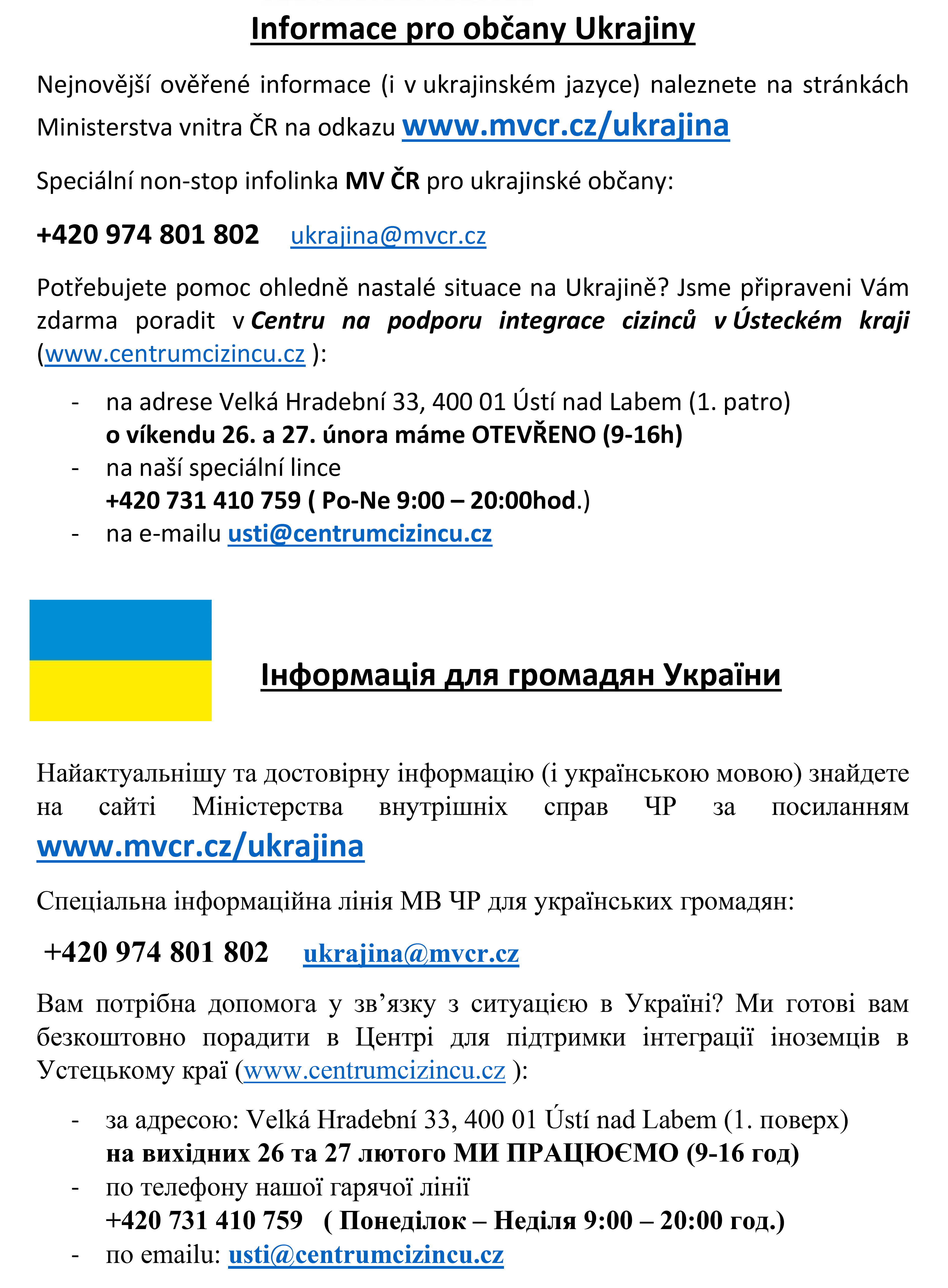 20220226 ukrajina letak | WebJET CMS Infoleták