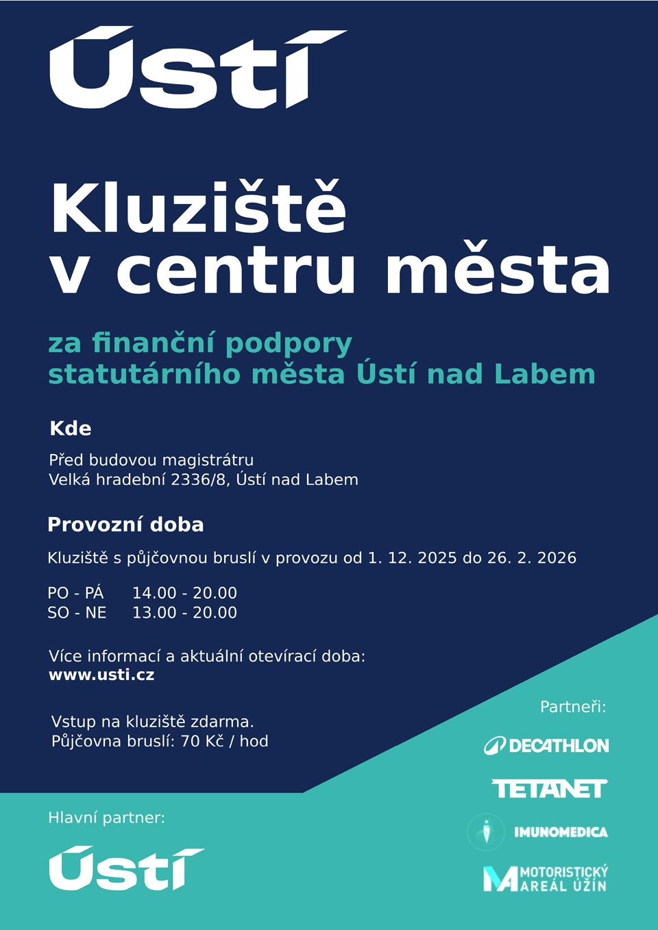 Kluziště - plakát