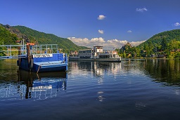 plnou parou l | WebJET CMS Loď na Labi, přívoz