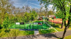 Padelový kurt na Větruši